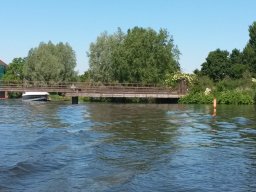 Unsere erste Bootsfahrt 2018 Dove Elbe