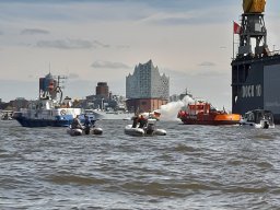 Hfengeburstag mit Bootsbrand