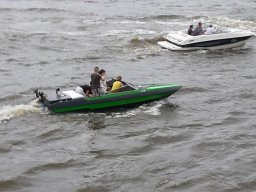 SchiffsDemo rettet die Dove Elbe