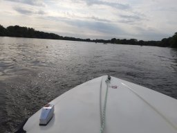 TatenbergSchleuse Schraube tauschen Testfahrt