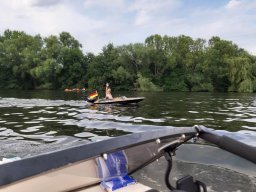 TatenbergSchleuse Schraube tauschen Testfahrt