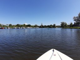 Lübeck Trave mit Timm