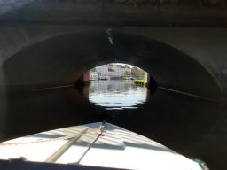 Lübeck Trave mit Timm