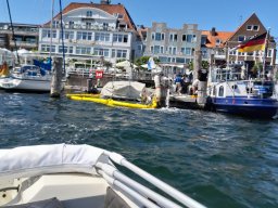 Lübeck Trave mit Timm