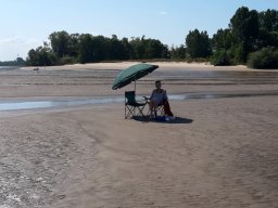 Elbe Schweinesand 15.08.2022