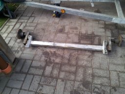 Anhänger umbau gebremst 750kg